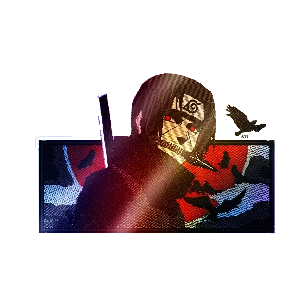 The Lone Ninja Holographic Stickers
